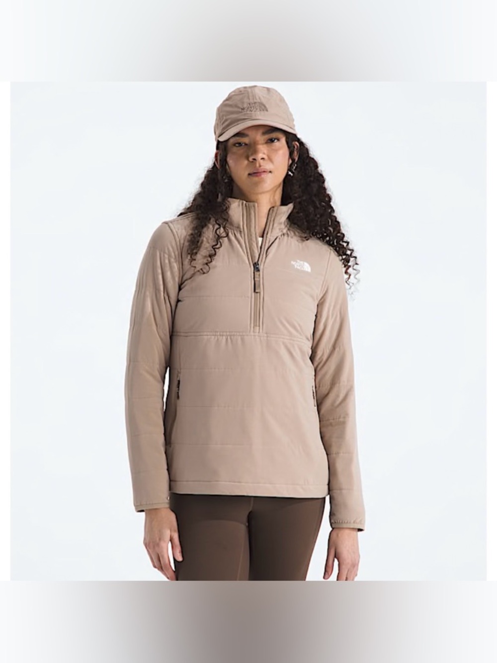 The North Face Women’s Mountain Sweatshirt Pullover Sz Medium NWT Mushroom Grey